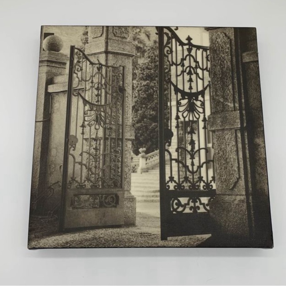 Posterazzi Giardino Lenno Canvas Print by Alan Blaustein